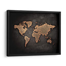 Mapa elegante | Cuadro decorativo de Canvas Lab