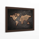 Mapa elegante | Cuadro decorativo de Canvas Lab