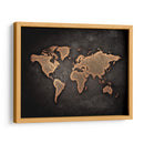 Mapa elegante | Cuadro decorativo de Canvas Lab