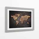 Mapa elegante | Cuadro decorativo de Canvas Lab