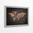 Mapa elegante | Cuadro decorativo de Canvas Lab
