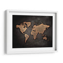 Mapa elegante | Cuadro decorativo de Canvas Lab