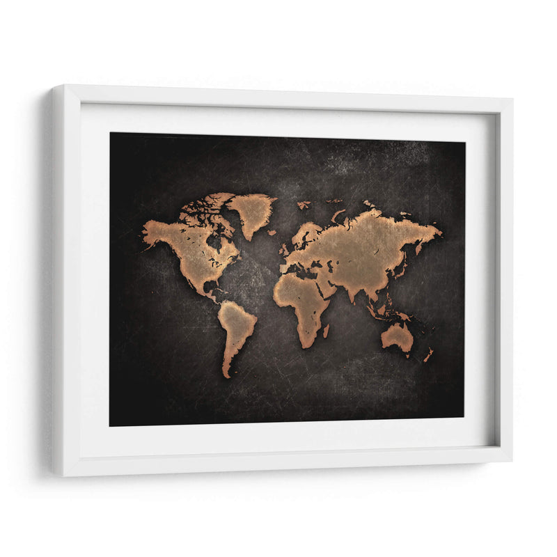 Mapa elegante | Cuadro decorativo de Canvas Lab