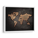 Mapa elegante | Cuadro decorativo de Canvas Lab