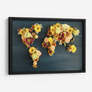 Mapa floral | Cuadro decorativo de Canvas Lab
