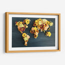 Mapa floral | Cuadro decorativo de Canvas Lab