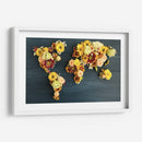Mapa floral | Cuadro decorativo de Canvas Lab