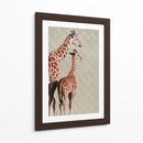 Las jirafas | Cuadro decorativo de Canvas Lab