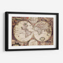 Mapa ilustrado | Cuadro decorativo de Canvas Lab