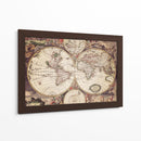 Mapa ilustrado | Cuadro decorativo de Canvas Lab