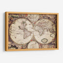 Mapa ilustrado | Cuadro decorativo de Canvas Lab