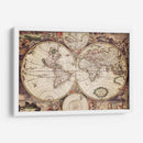 Mapa ilustrado | Cuadro decorativo de Canvas Lab