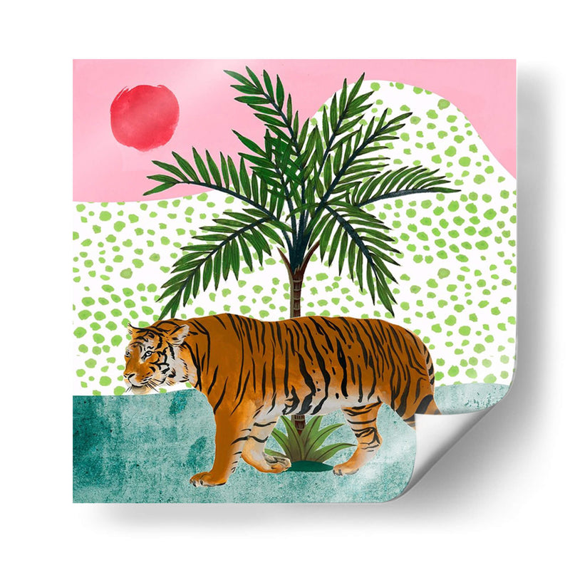 Tigre Al Amanecer Ii - Melissa Wang | Cuadro decorativo de Canvas Lab