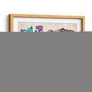 Mapa textual del mundo | Cuadro decorativo de Canvas Lab