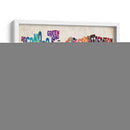 Mapa textual del mundo | Cuadro decorativo de Canvas Lab