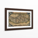 Ortelius World Map | Cuadro decorativo de Canvas Lab