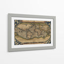 Ortelius World Map | Cuadro decorativo de Canvas Lab