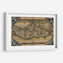 Ortelius World Map | Cuadro decorativo de Canvas Lab