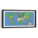 Super Mario world map | Cuadro decorativo de Canvas Lab