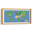 Super Mario world map | Cuadro decorativo de Canvas Lab