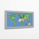 Super Mario world map | Cuadro decorativo de Canvas Lab