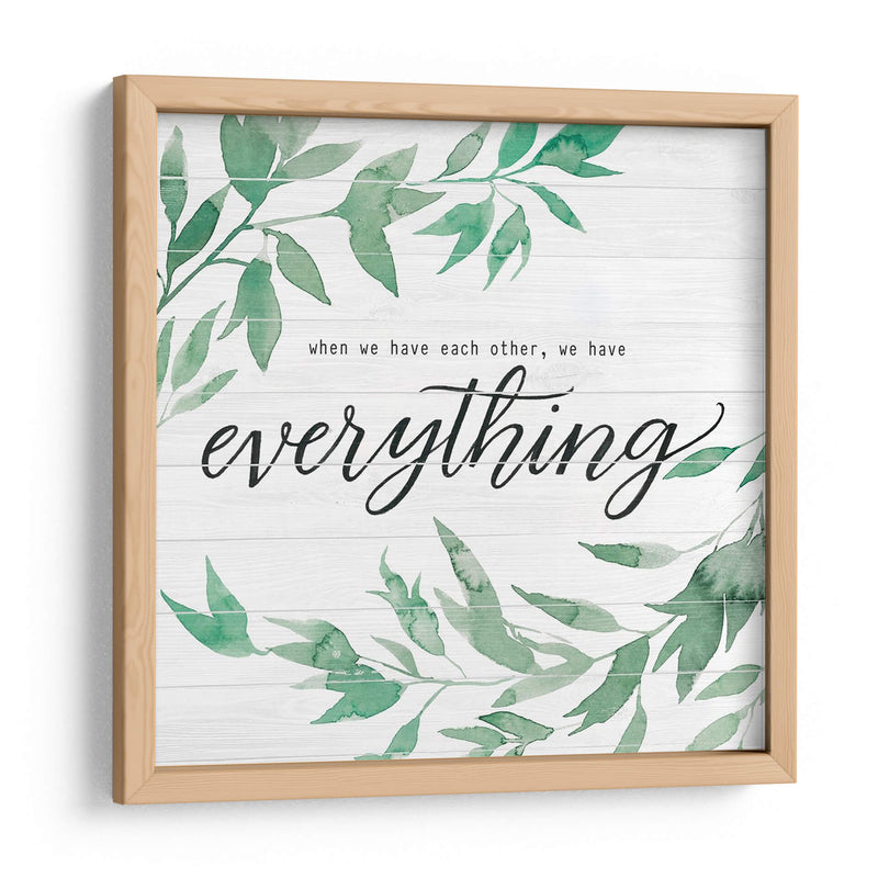 Familia En Shiplap Ii - Grace Popp | Cuadro decorativo de Canvas Lab