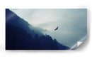 Águila en la niebla | Cuadro decorativo de Canvas Lab
