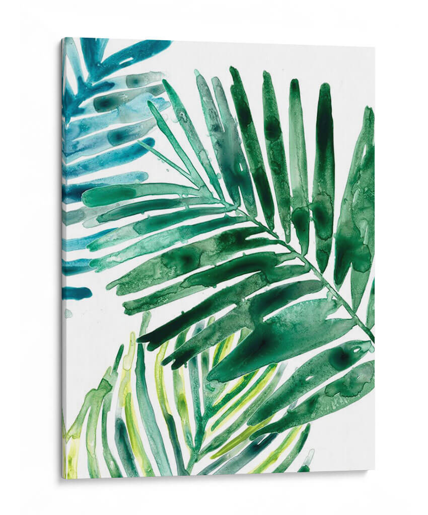Hoja Tropical Medley Ii - June Erica Vess | Cuadro decorativo de Canvas Lab