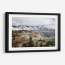 Ilustración de pinos en la montaña | Cuadro decorativo de Canvas Lab