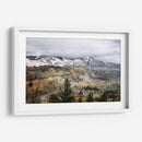 Ilustración de pinos en la montaña | Cuadro decorativo de Canvas Lab