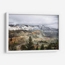 Ilustración de pinos en la montaña | Cuadro decorativo de Canvas Lab