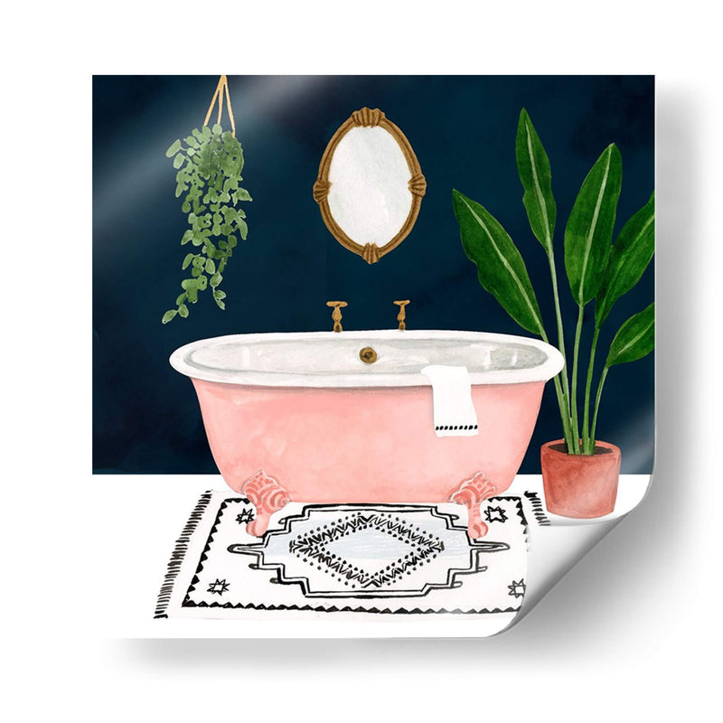 Boho Baño Ii - Victoria Borges | Cuadro decorativo de Canvas Lab