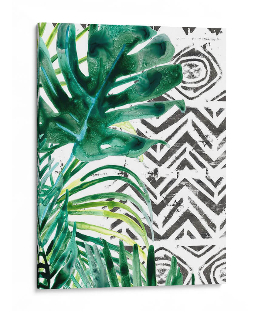 Patrón De Palma Ii - June Erica Vess | Cuadro decorativo de Canvas Lab