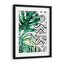 Patrón De Palma Ii - June Erica Vess | Cuadro decorativo de Canvas Lab