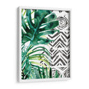 Patrón De Palma Ii - June Erica Vess | Cuadro decorativo de Canvas Lab