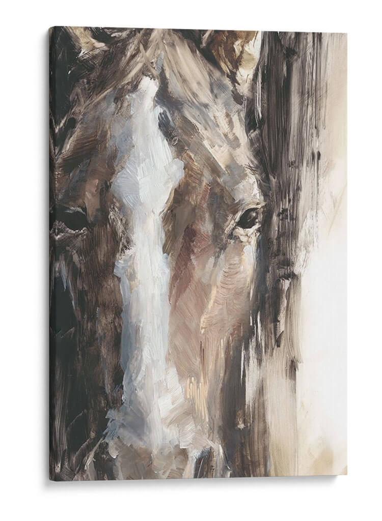 Estudio Equino Recortado Ii - Ethan Harper | Cuadro decorativo de Canvas Lab