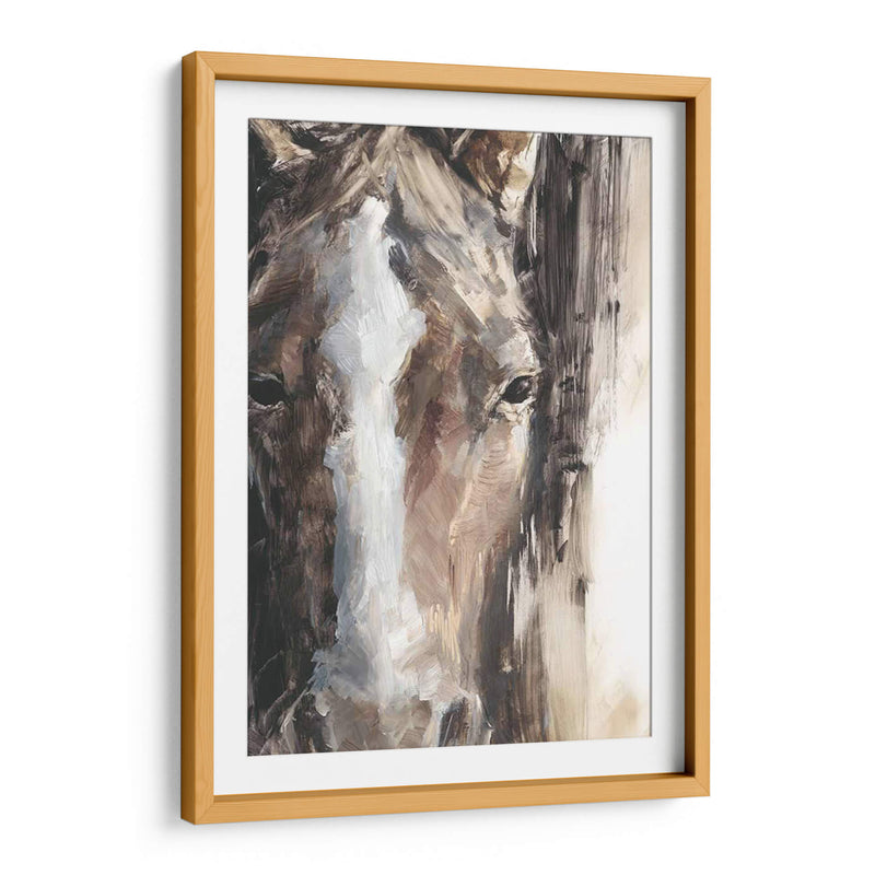 Estudio Equino Recortado Ii - Ethan Harper | Cuadro decorativo de Canvas Lab