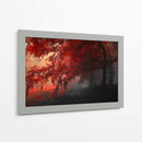 Otoño rojo | Cuadro decorativo de Canvas Lab