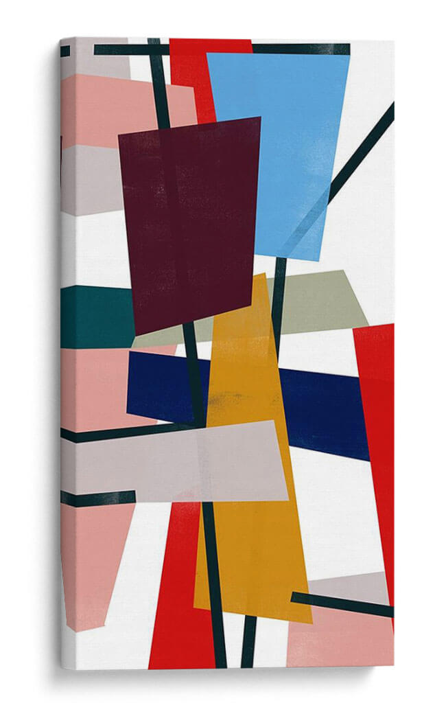 Polygon Mobile I - June Erica Vess | Cuadro decorativo de Canvas Lab