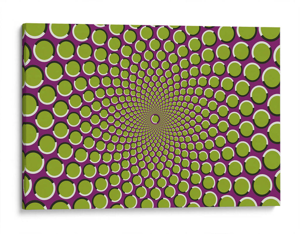 Ilusión de puntos en movimiento | Cuadro decorativo de Canvas Lab