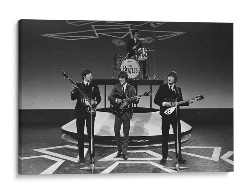 The Beatles doing their thing | Cuadro decorativo de Canvas Lab