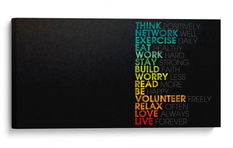 Tips for life | Cuadro decorativo de Canvas Lab