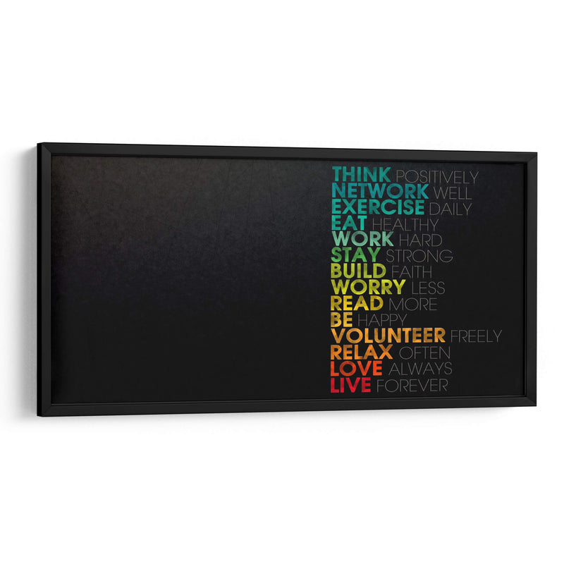 Tips for life | Cuadro decorativo de Canvas Lab