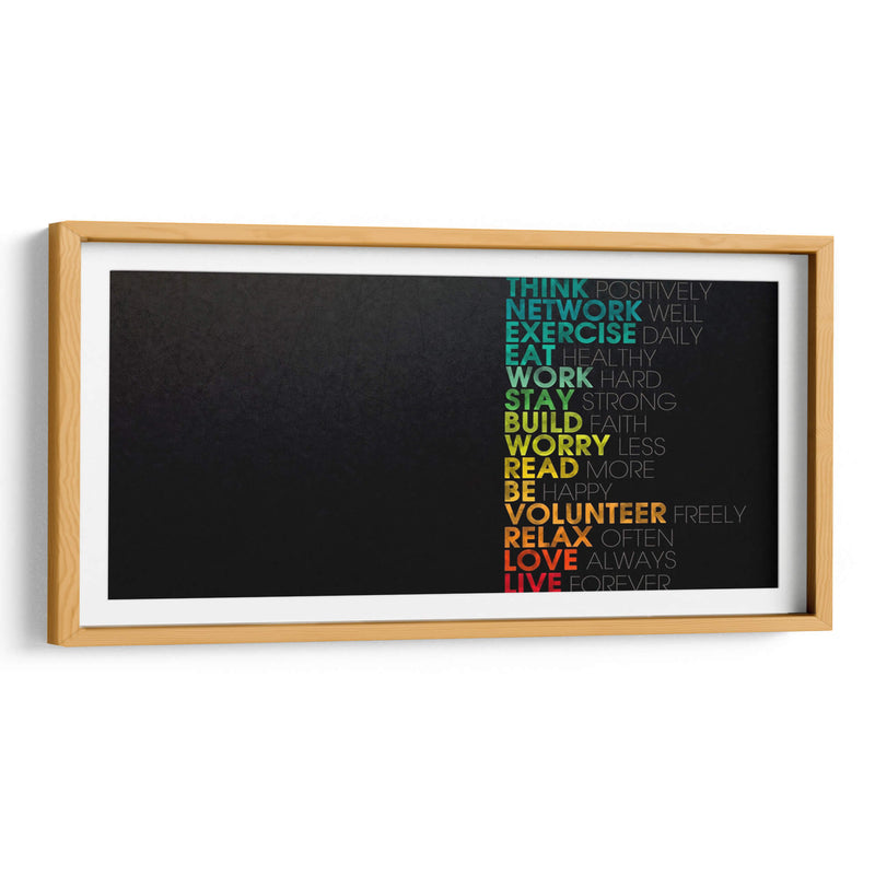 Tips for life | Cuadro decorativo de Canvas Lab