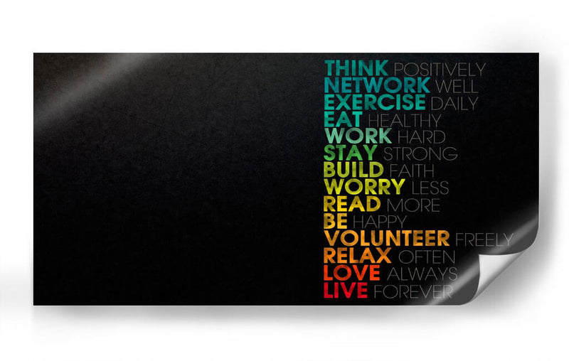 Tips for life | Cuadro decorativo de Canvas Lab