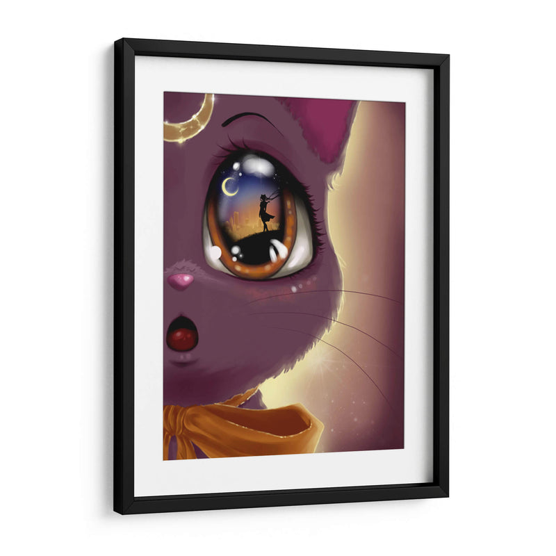 Luna de Sailor Moon | Cuadro decorativo de Canvas Lab