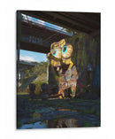 Bob Esponja abandonado | Cuadro decorativo de Canvas Lab