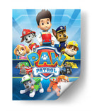 Paw Patrol team | Cuadro decorativo de Canvas Lab