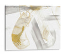 Exploración De Oro Y Gris Viii - Jennifer Goldberger | Cuadro decorativo de Canvas Lab