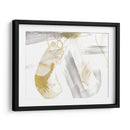 Exploración De Oro Y Gris Viii - Jennifer Goldberger | Cuadro decorativo de Canvas Lab
